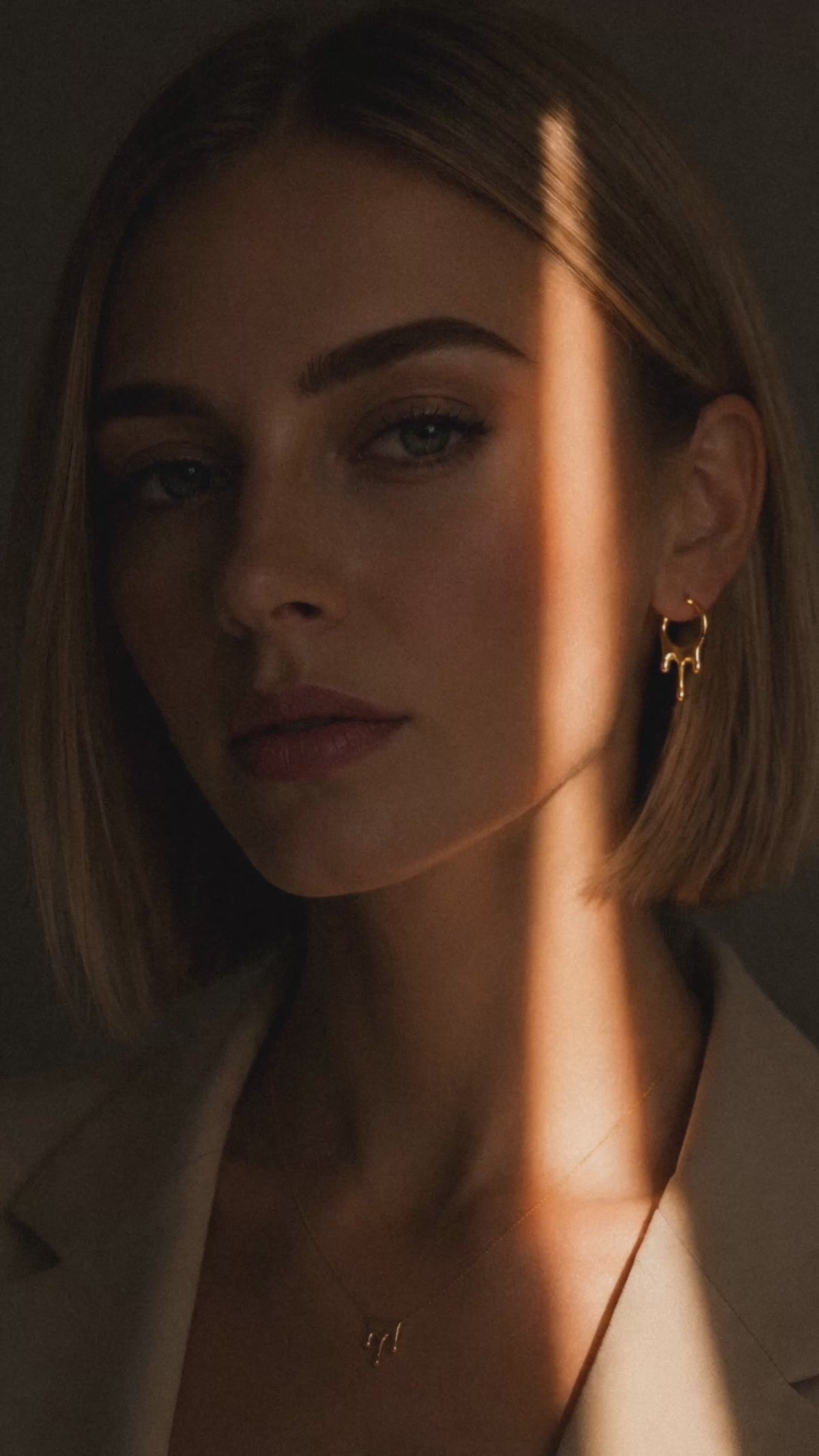 Personalized Molten Drip Statement Earrings 18K Gold video